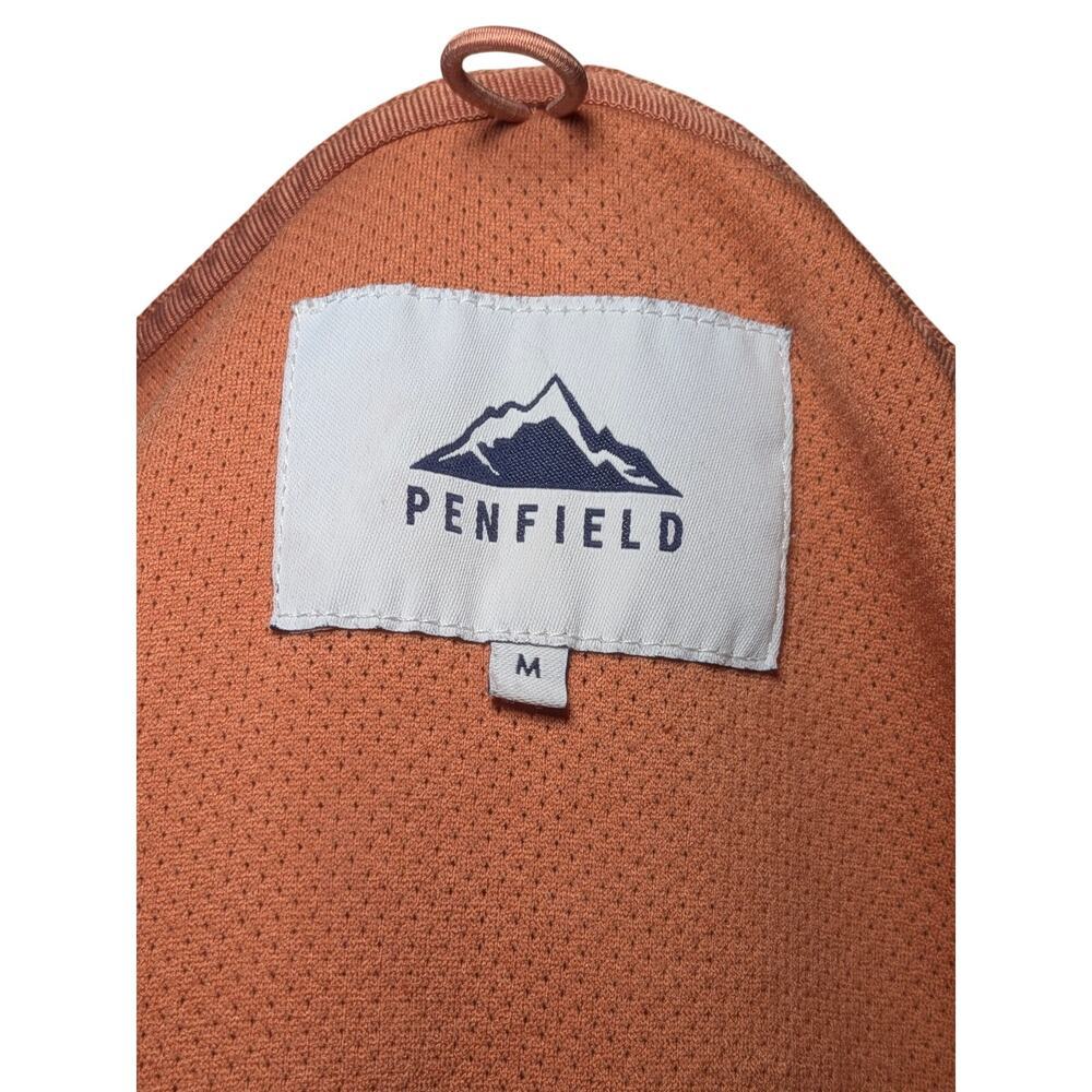 Madewell x Penfield Haight Fleece Jacket Cream Orange Trim Women's Size Medium - Picture 3 of 13